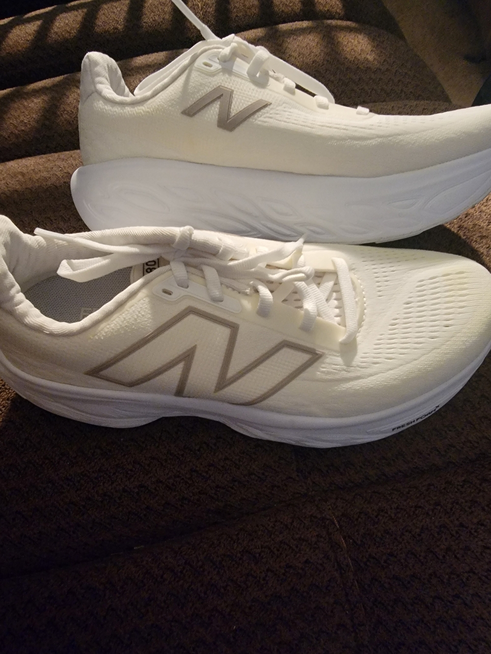 New Balance Fresh Foam 1080 V14 Women’s White Athletic Sneakers